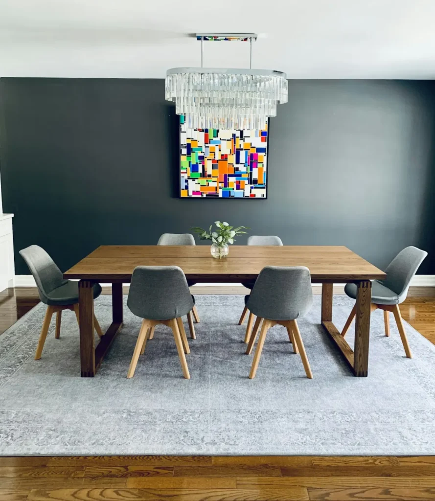 Set ngrënieje "Oslo" 80×170 + 6 karrige